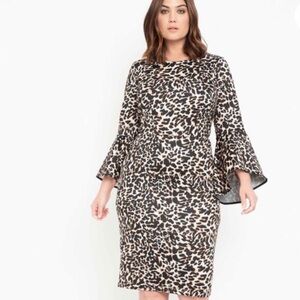 Eloquii Leopard Print Dress
